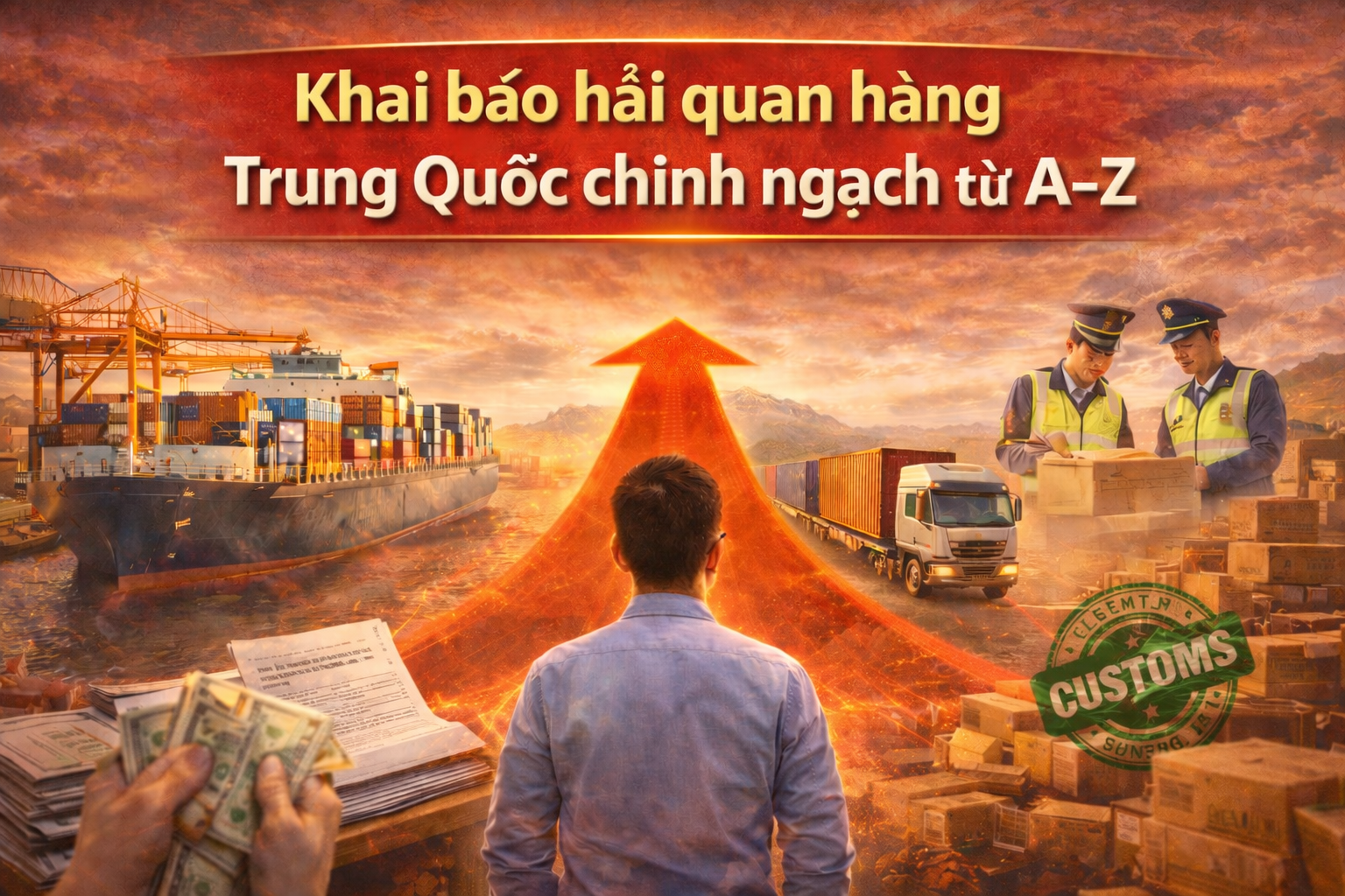 Khai báo hải quan hàng Trung Quốc chính ngạch từ A–Z