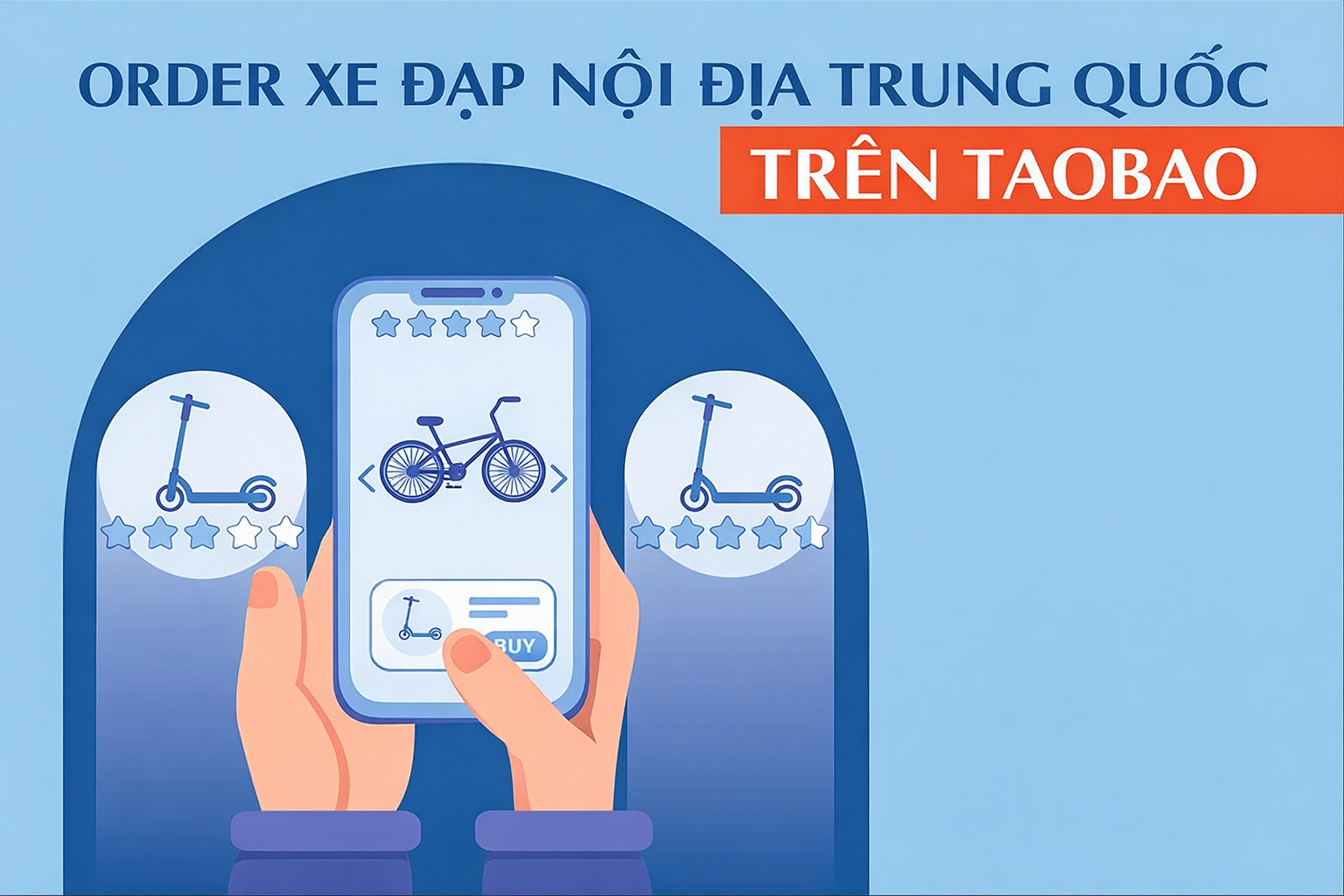 Order xe đạp nội địa Trung Quốc trên Taobao | Xe địa hình giá rẻ