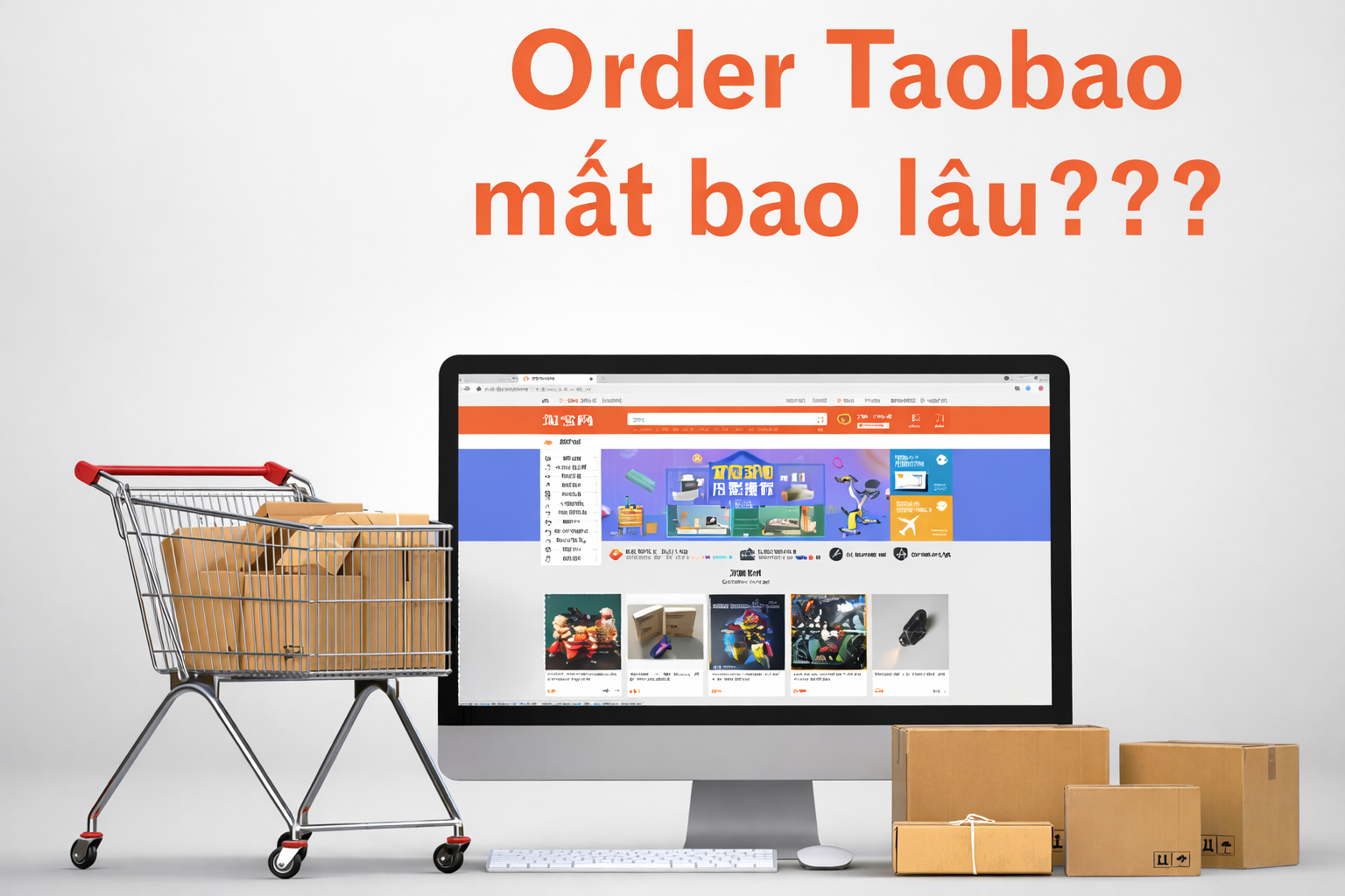 Order Taobao mất bao lâu?
