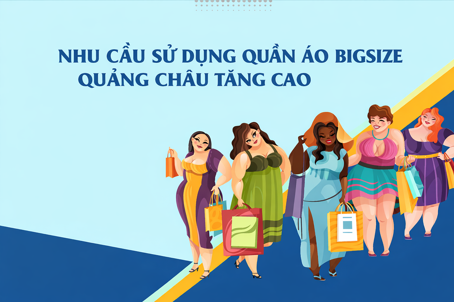 Nguồn nhập quần áo Quảng Châu big size cực chất cho phái đẹp