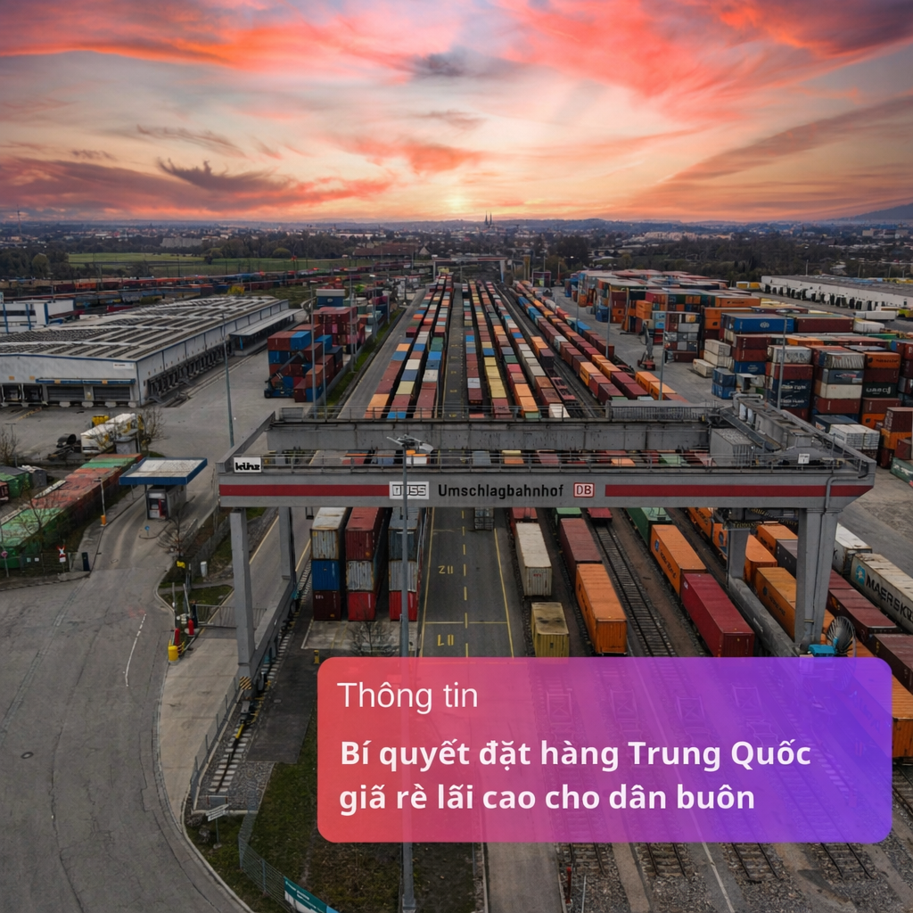 Bí quyết đặt hàng Trung Quốc giá rẻ lãi cao cho dân buôn