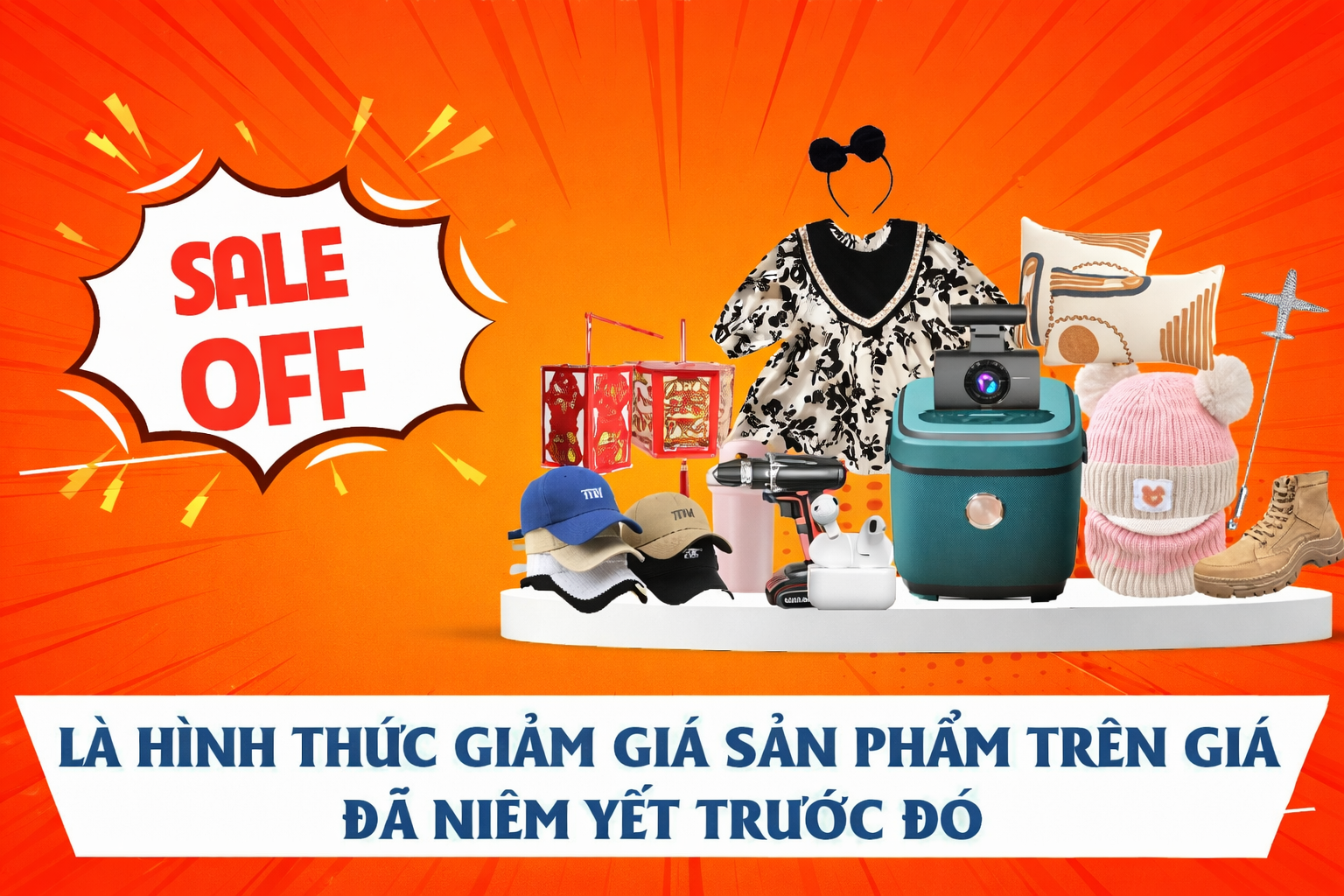 Sale off và sự khác biệt giữa sale off và sale up to