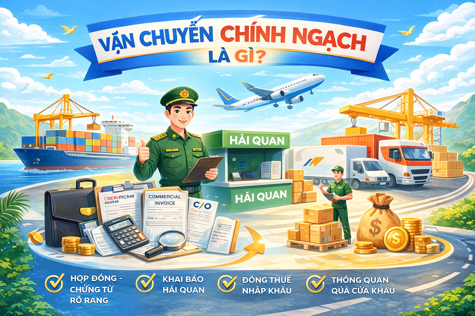 Chính ngạch là gì? Quy trình nhập hàng chính ngạch từ Trung Quốc về Việt Nam