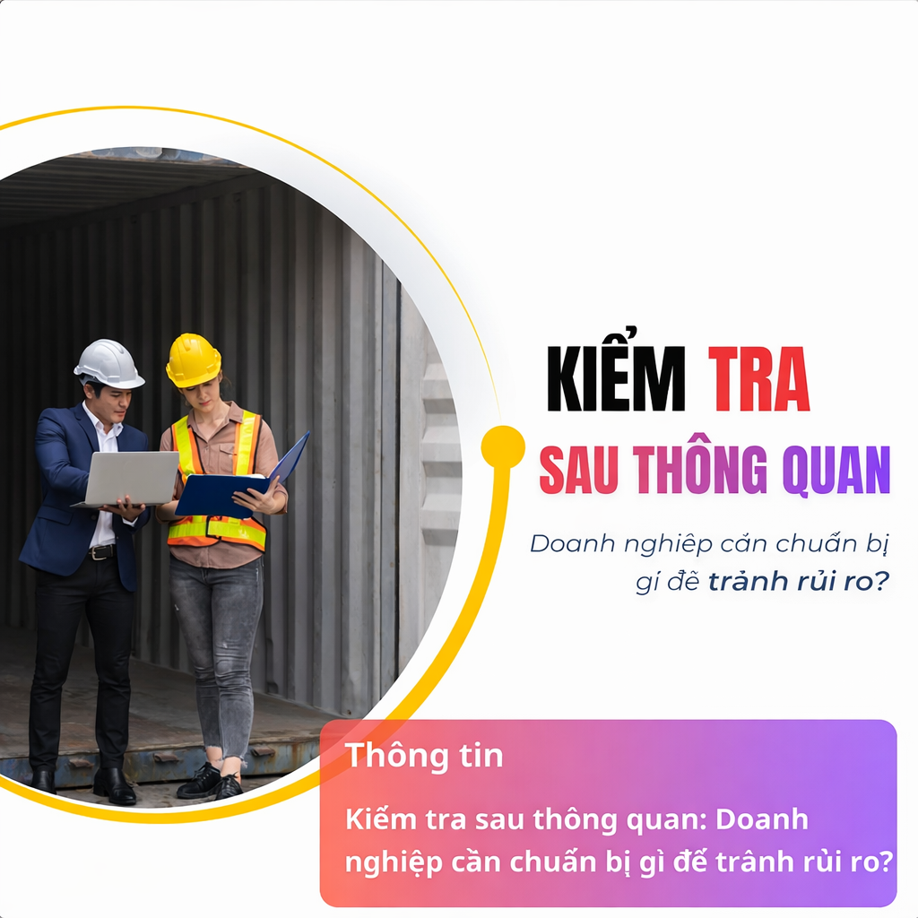 Kiểm tra sau thông quan: Doanh nghiệp cần chuẩn bị gì để tránh rủi ro?