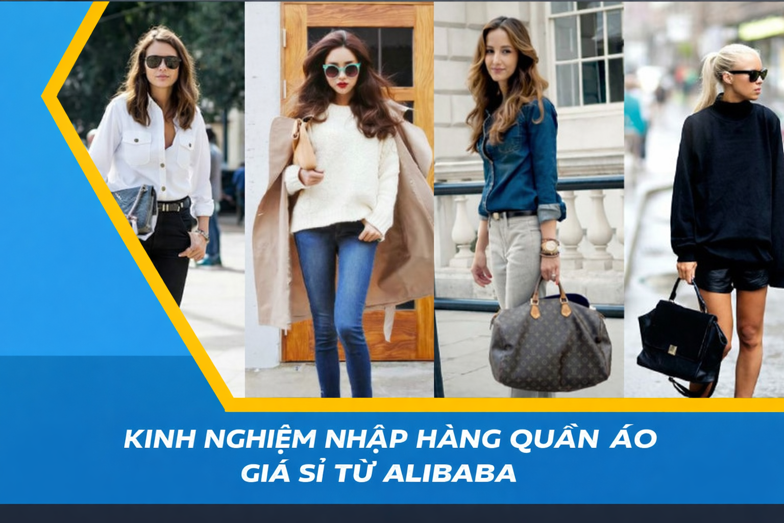 Kinh nghiệm nhập hàng quần áo giá sỉ từ Alibaba