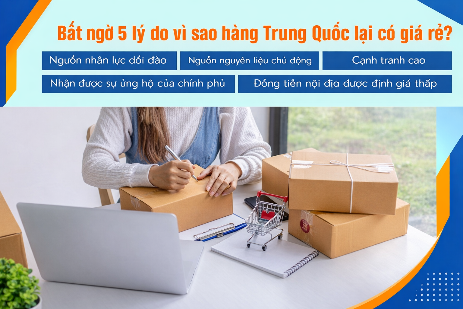 Tại sao hàng Trung Quốc lại có giá rẻ?