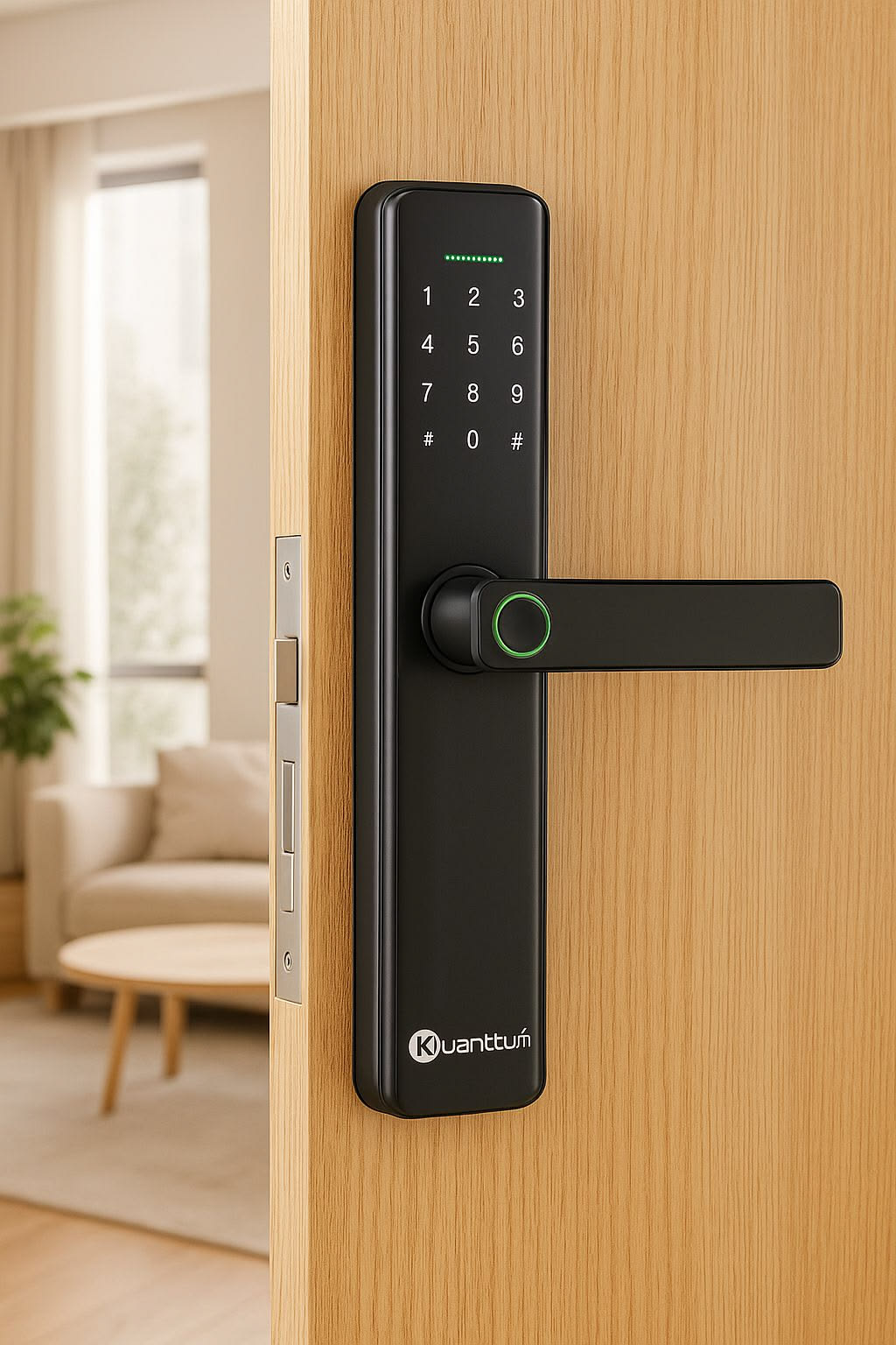 Khóa cửa điện tử (hay khóa thông minh) là thiết bị an ninh sử dụng công nghệ kỹ thuật số để kiểm soát việc đóng/mở cửa mà không cần chìa khóa cơ truyền thống. Thay vì dùng các khớp răng cửa trên chìa kim loại, loại khóa này xác thực người dùng qua các phương thức sinh trắc học hoặc tín hiệu điện tử hiện đại.