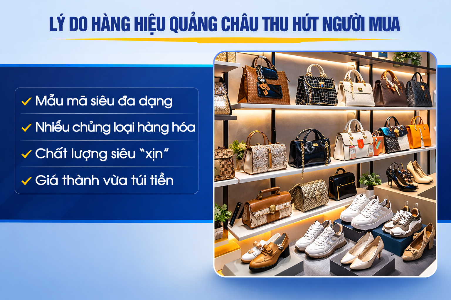 Order các sản phẩm hàng hiệu Quảng Châu bằng cách nào?