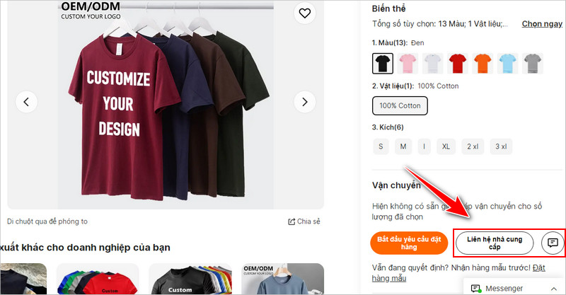 Tự mua hàng sỉ Alibaba về Việt Nam