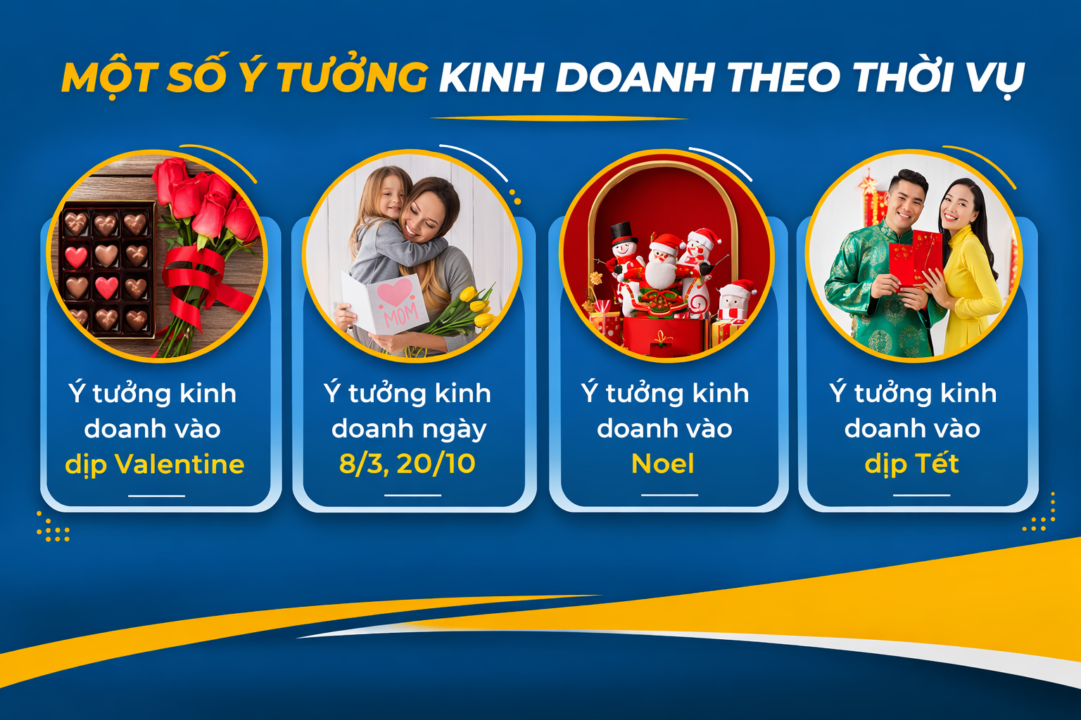 Một số ý tưởng kinh doanh theo thời vụ