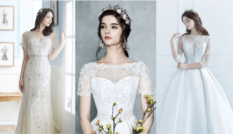 Những mẫu váy cưới Quảng Châu trên Taobao đẹp nhất