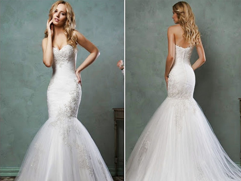 Những mẫu váy cưới Quảng Châu trên Taobao đẹp nhất