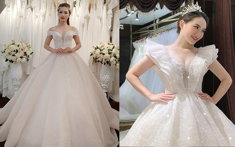 Những mẫu váy cưới Quảng Châu trên Taobao đẹp nhất